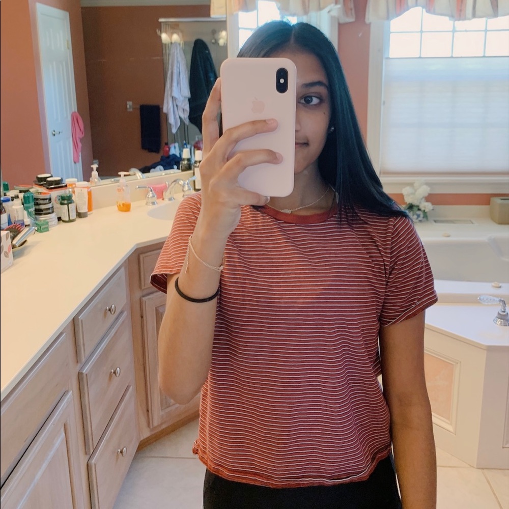 Tillys striped t shirt